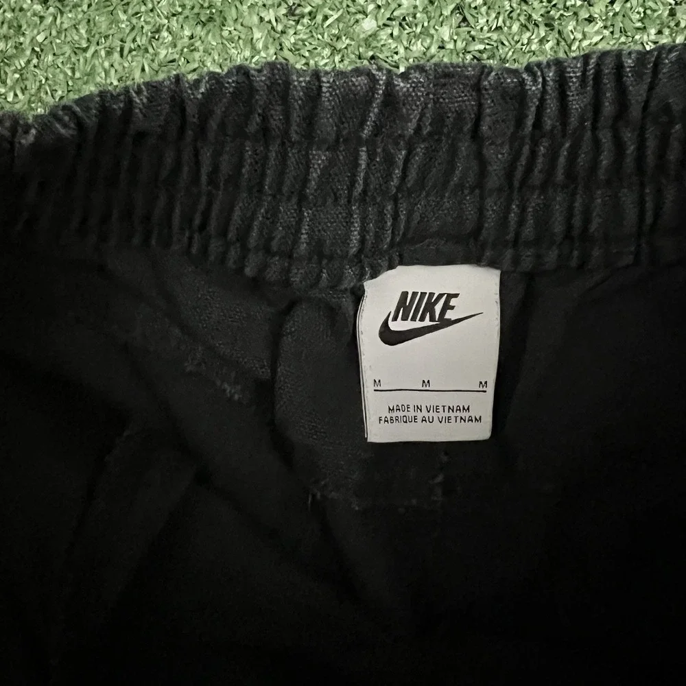 Youth Big Kids Nike Sportswear Black Canvas Double Knee Carpenter Pants Sz M